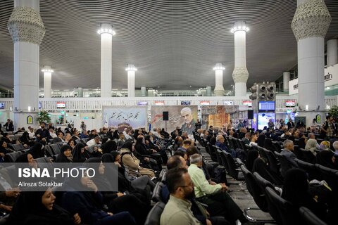 بدرقه نخستین گروه از زائران حج ۱۴۰۴