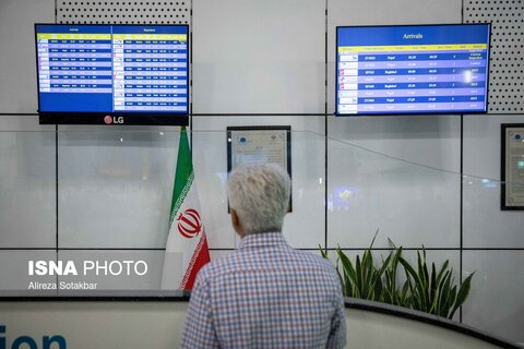 بدرقه نخستین گروه از زائران حج ۱۴۰۴