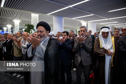 بدرقه نخستین گروه از زائران حج ۱۴۰۴