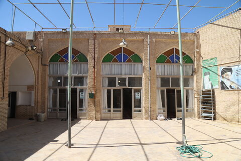 قدمگاه امام رضا(ع) در مسجد فرط یزد