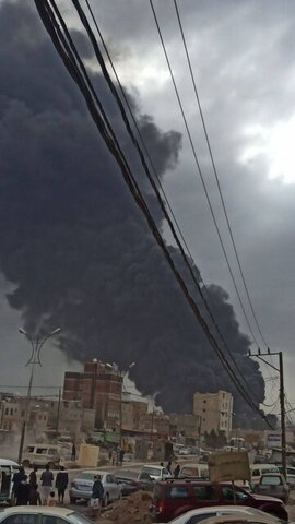 حمله رژیم صهیونیستی به فرودگاه بینالمللی صنعا