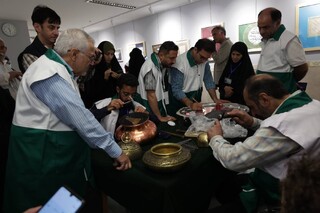 آثار خوشنویسان اصفهانی در نگارخانه موزه رضوی به نمایش درآمد