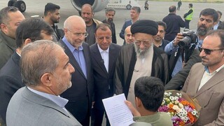 قالیباف وارد گلستان شد