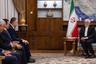 دیدار معاون اول رئیس جمهوری با وزیر انرژی و ذخایر آبی تاجیکستان : ایران و تاجیکستان خانه دوم هر دو ملت است