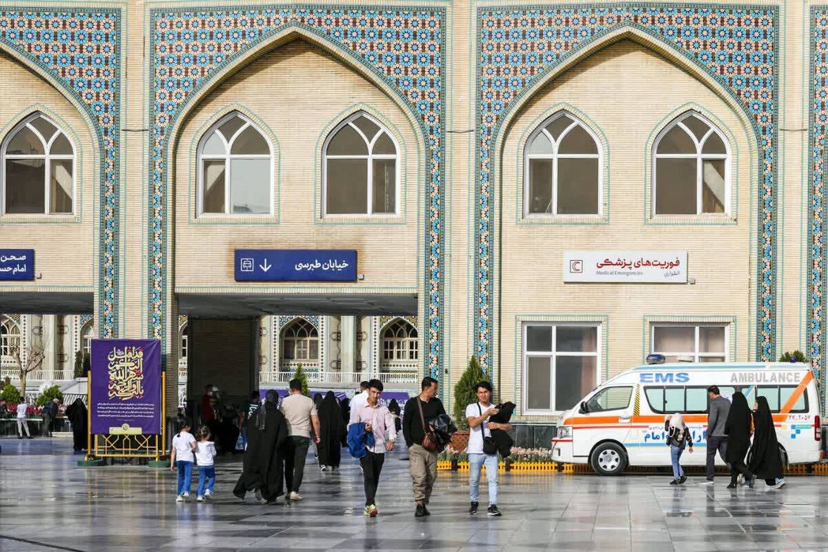 آماده‌باش کامل مؤسسه درمانی آستان قدس رضوی در سالروز میلاد حضرت رضا(ع)