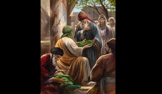 نقاشی جدید حسن روح‌الامین برای امام رضا(ع) رونمایی شد
