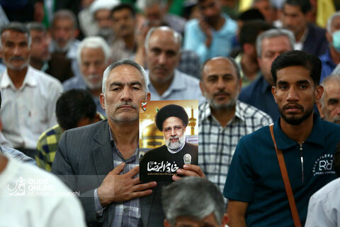 آیین گرامیداشت شهدای خدمت در حرم امام‌رضا(ع)