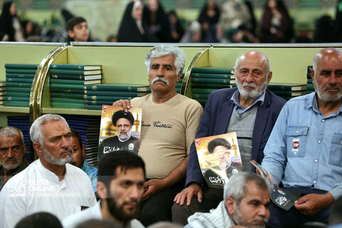 آیین گرامیداشت شهدای خدمت در حرم امام‌رضا(ع)