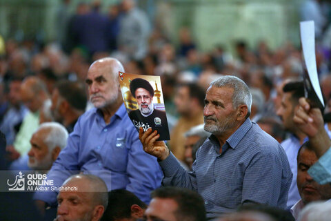 آیین گرامیداشت شهدای خدمت در حرم امام‌رضا(ع)