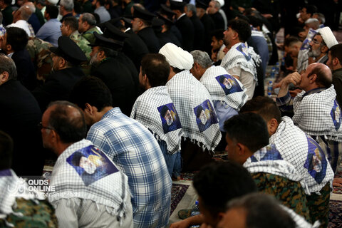 آیین گرامیداشت شهدای خدمت در حرم امام‌رضا(ع)