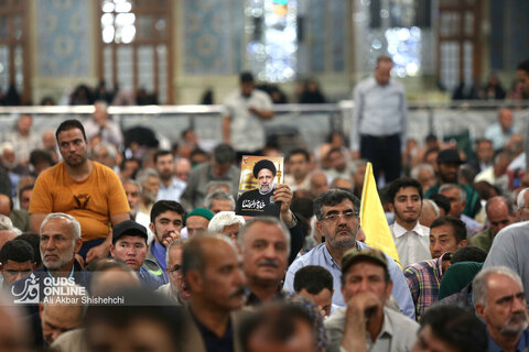 آیین گرامیداشت شهدای خدمت در حرم امام‌رضا(ع)