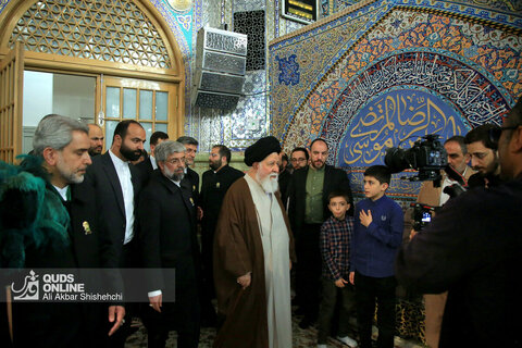 آیین گرامیداشت شهدای خدمت در حرم امام‌رضا(ع)