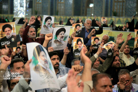 آیین گرامیداشت شهدای خدمت در حرم امام‌رضا(ع)