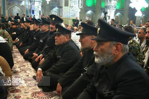 آیین گرامیداشت شهدای خدمت در حرم امام‌رضا(ع)