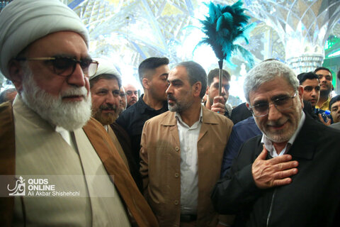 آیین گرامیداشت شهدای خدمت در حرم امام‌رضا(ع)