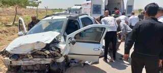 یک کشته و چهار مصدوم بر اثر تصادف ال ۹۰ با پارس