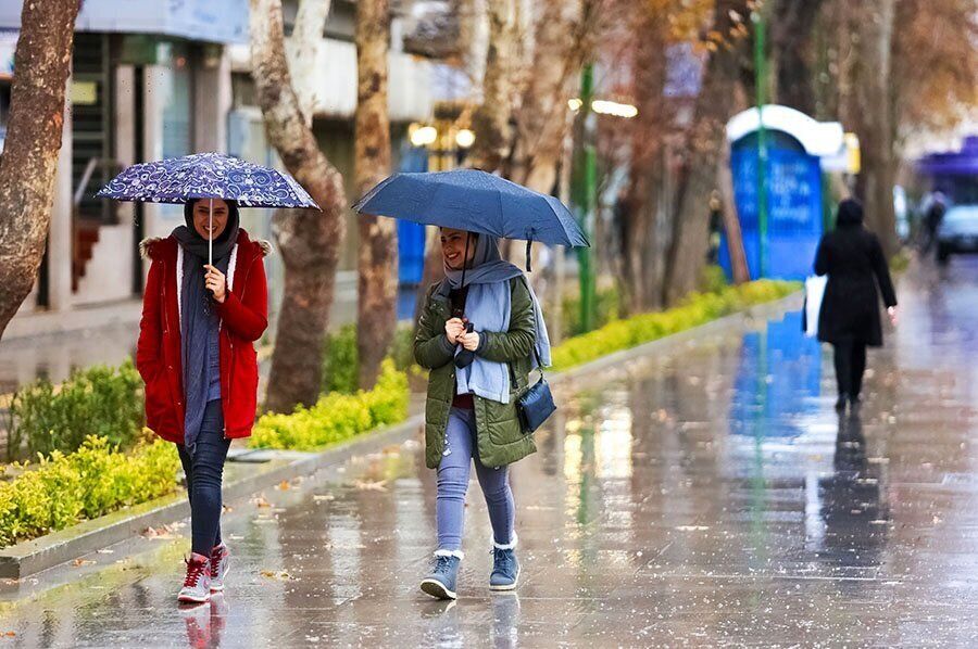 کدام استان‌های کشور بارانی می‌شود؟