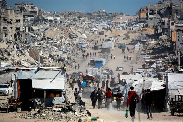 ان.بی.سی نیوز: دولت ترامپ به دنبال انتقال یک میلیون فلسطینی غزه به لیبی است
