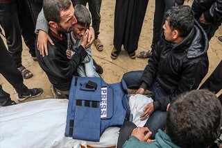 شهادت دست کم ۵ خبرنگار فلسطینی در یک روز