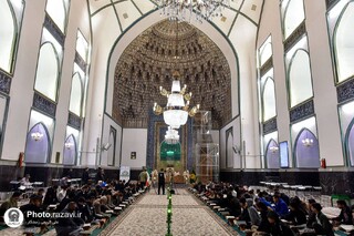 ایوان مقصوره مسجد گوهرشاد، حلقه وصل چهره‌های ممتاز قرآنی