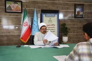 ملاقات ۲۳۰ نفر از شهروندان با رئیس‌کل دادگستری خراسان رضوی