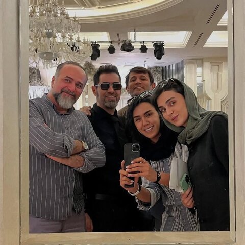 تصویر جدید پشتصحنه سریال آبان