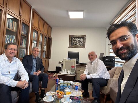 جلسه ۴ نفره؛ آذری جهرمی، ظریف، طیبنیا و همتی