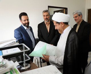 بازدید رئیس کل دادگستری خراسان رضوی از مجتمع قضایی کوثر