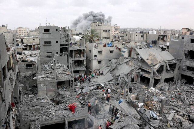 ده‌ها حمله صهیونیست‌ها به مناطق مختلف نوار غزه طی ۱۵ دقیقه