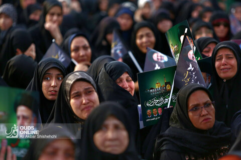 مراسم اولین سالگرد شهدای خدمت