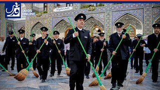 فیلم | وظیفه فراشان فقط فرش پهن کردن نیست