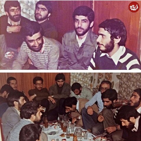 عکس شام عروسی عزت الله ضرغامی ۴۳ سال پیش