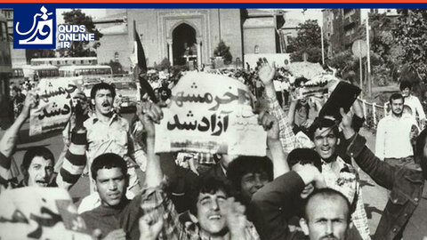 تصاویری نوستالژیک از دوربین شهید آوینی و صدای ماندگار دکتر محمود کریمی