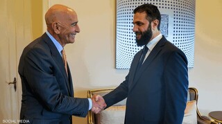 دیدار جولانی و وزیر خارجه سوریه با نماینده ویژه آمریکا