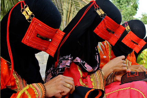 برقع، پوشش زنان هرمزگانی