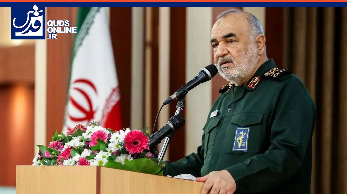 فیلم | فرمانده کل سپاه پاسداران: با صلابت در برابر ارتش گسترده دشمن ایستاده‌ایم