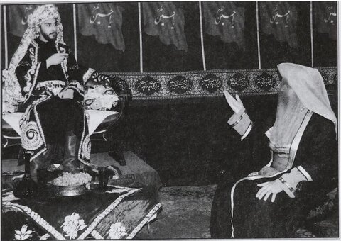 آخرین دیدار جوادالائمه(ع) با حضرت پدر به روایت تعزیه