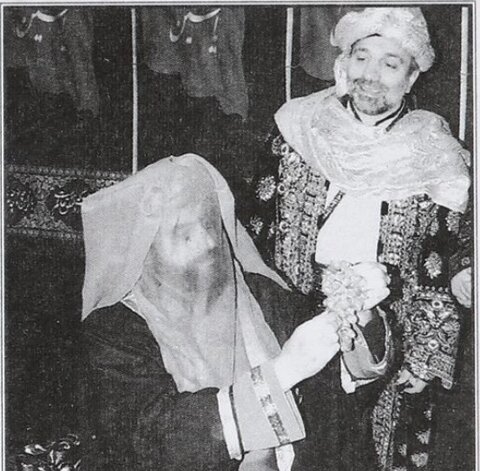 آخرین دیدار جوادالائمه(ع) با حضرت پدر به روایت تعزیه