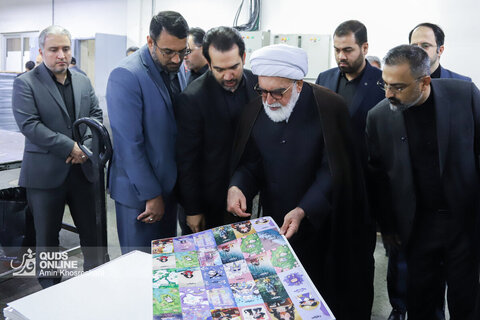 بازدید تولیت آستان قدس رضوی از روزنامه قدس