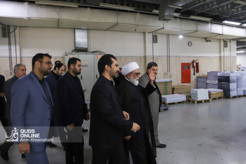 بازدید تولیت آستان قدس رضوی از روزنامه قدس