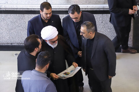 بازدید تولیت آستان قدس رضوی از روزنامه قدس