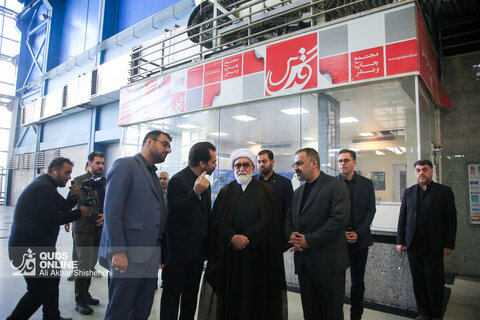 بازدید تولیت آستان قدس رضوی از روزنامه قدس