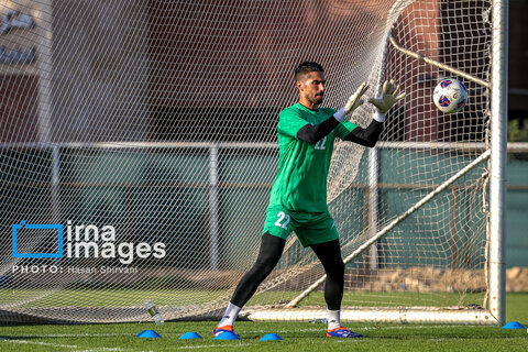 تمرین «تیم ملی» فوتبال