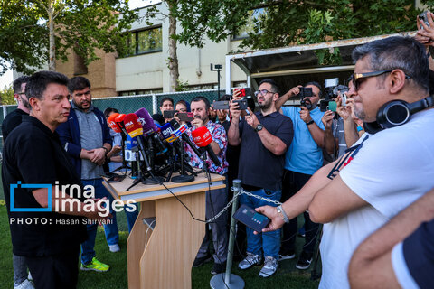 تمرین «تیم ملی» فوتبال