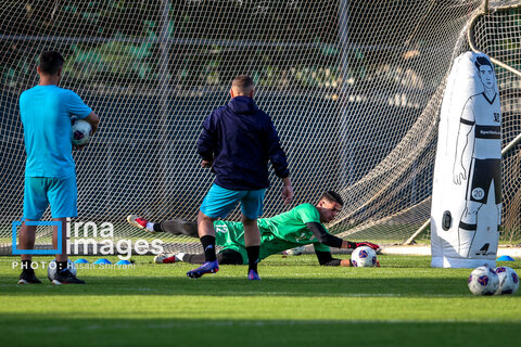 تمرین «تیم ملی» فوتبال