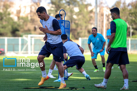 تمرین «تیم ملی» فوتبال
