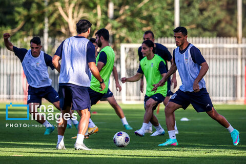 تمرین «تیم ملی» فوتبال