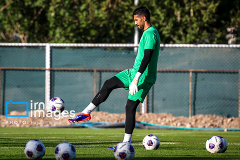 تمرین «تیم ملی» فوتبال