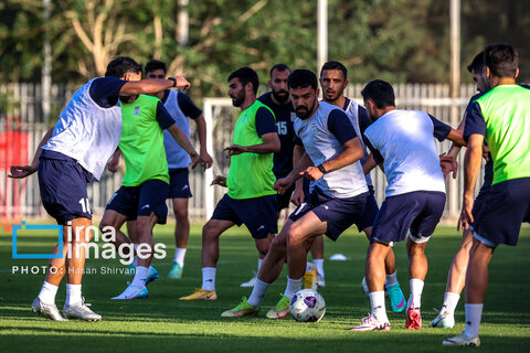 تمرین «تیم ملی» فوتبال