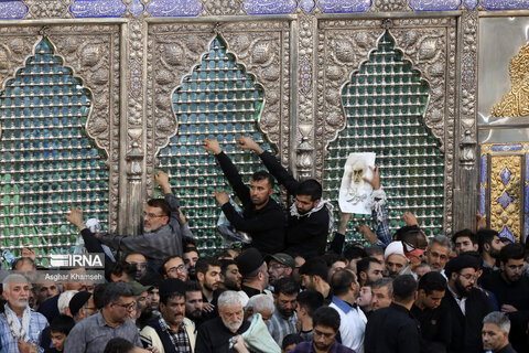 حضور رهبر انقلاب در سی و پنچ مراسم سالگرد رحلت امام خمینی (ره)